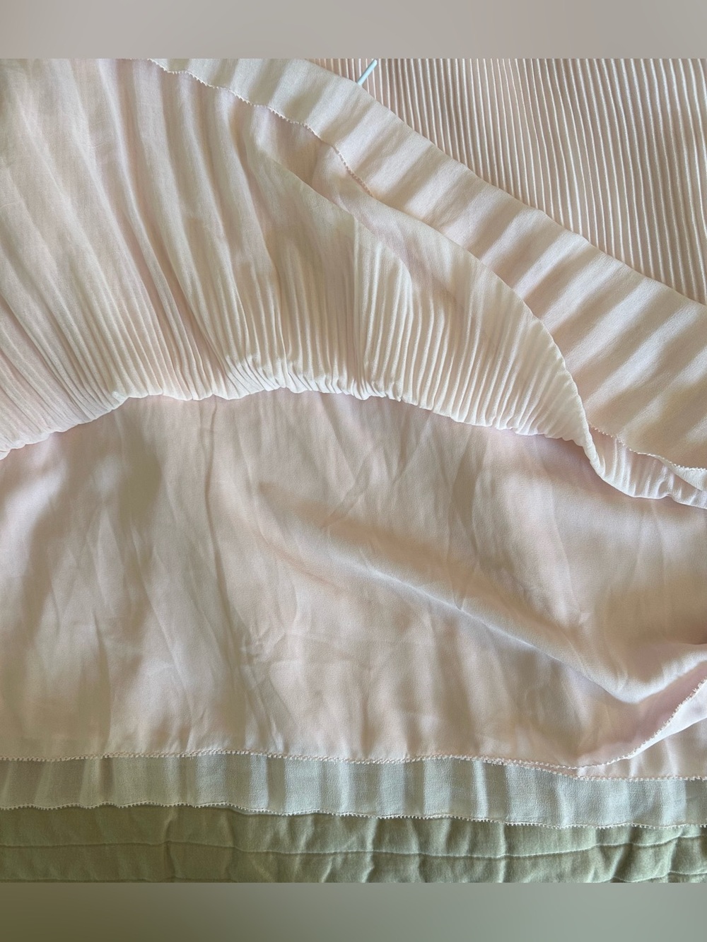 NWT Ricki's Pink Pleated Sleeveless Blouse - Picture 4 of 6